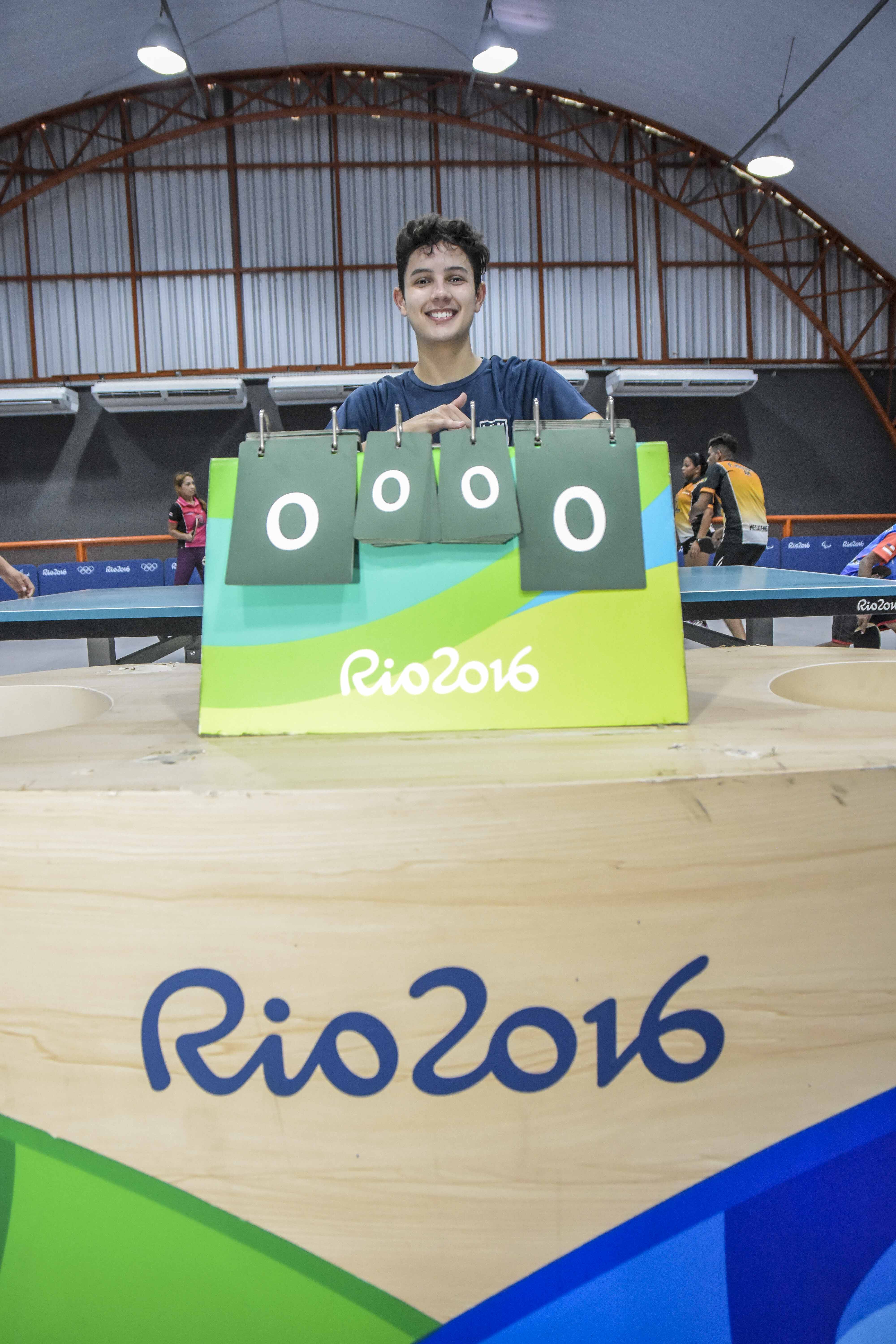 Inauguração da quadra de tênis de mesa terá competição 