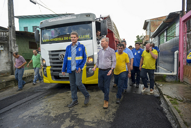 Mais de cem ruas do Mutirão recebem obras de tapa-buraco