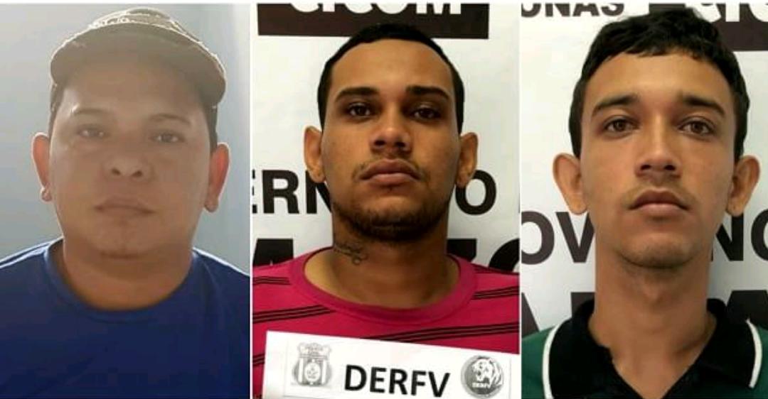 Trio é preso suspeito de receptar carros e motos roubadas em Manaus 