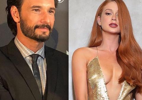  Marina Ruy Barbosa e Rodrigo Santoro trocam olhares de sedução em foto; veja