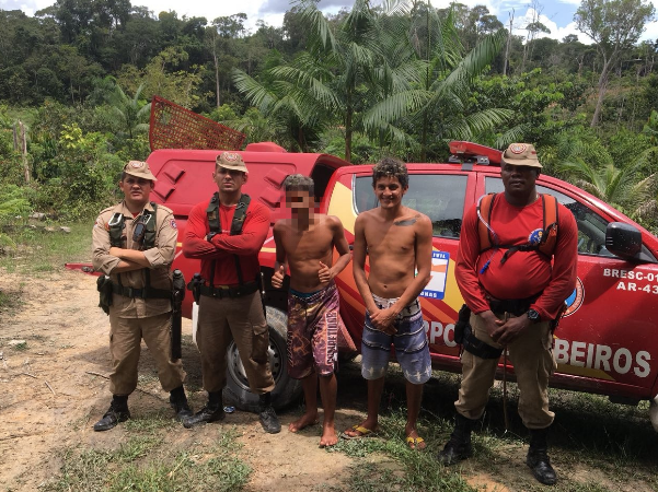 Perdidos em floresta, jovens sobrevivem e são encontrados no Amazonas
