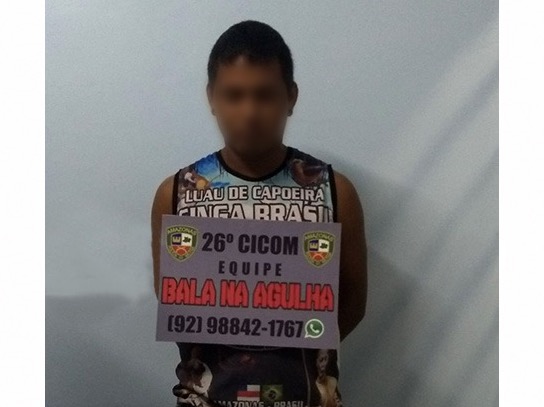 Foragido é recapturado enquanto 'passeava' em rua de Manaus