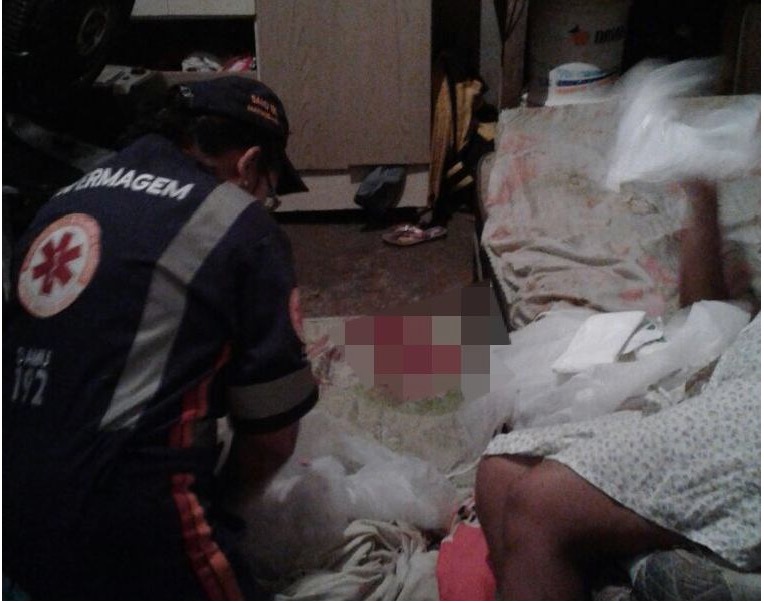 Policiais fazem parto de mulher durante patrulhamento em Manaus