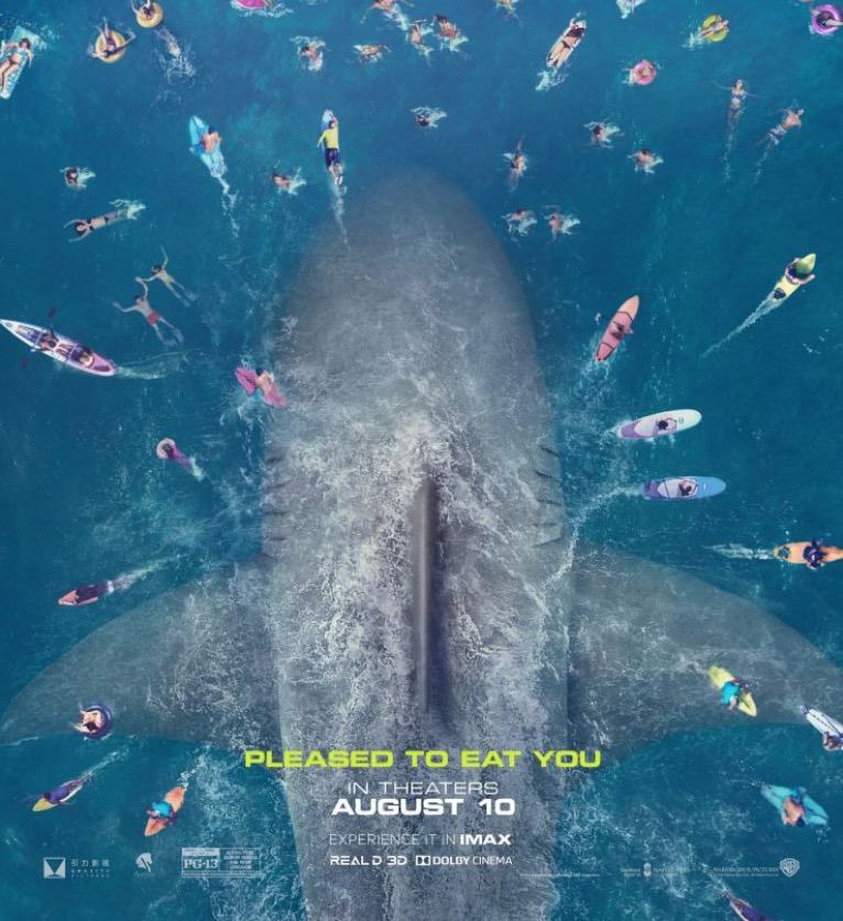 Tubarão gigante toca o terror no trailer arrepiante de The Meg