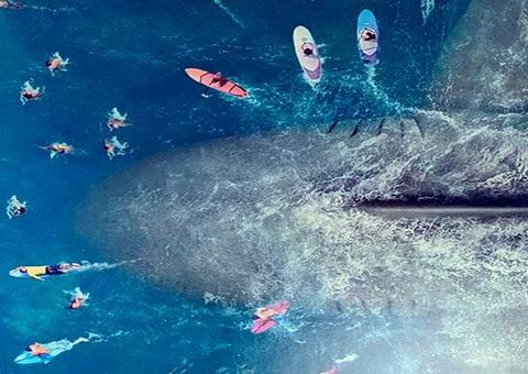 Tubarão gigante toca o terror no trailer arrepiante de The Meg