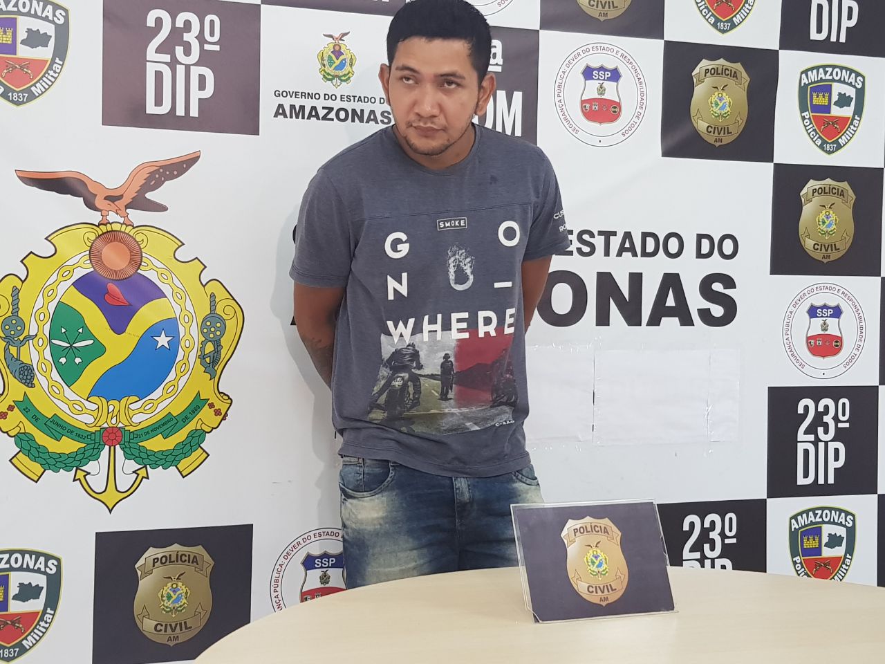 Preso homem acusado de matar vigilante após ser expulso de balneário em Manaus