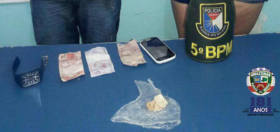 Dupla suspeita de integrar organização criminosa é presa com armas e drogas no Amazonas
