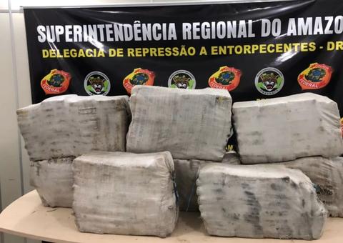 Traficante é preso escondendo carga de droga no meio da mata perto de Manaus