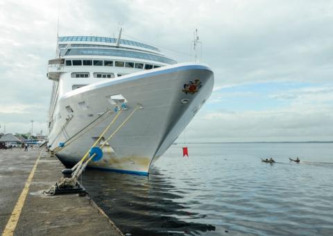 Cruzeiro chega a Manaus com mais de 200 turistas neste domingo 