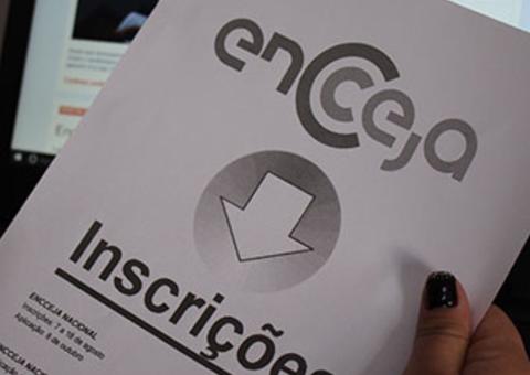 Inscrições para o Encceja começam nesta segunda-feira