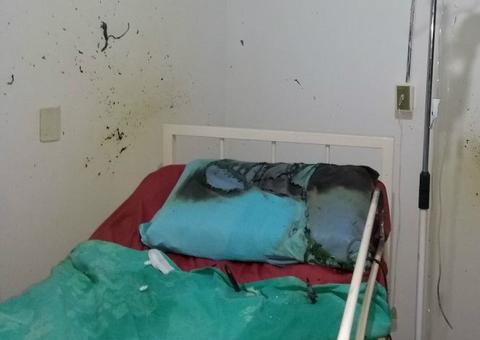 Cilindro de oxigênio explode em hospital e fere paciente idoso