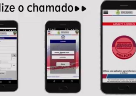 Saiba como usar 'botão do pânico móvel' durante assalto a ônibus em Manaus 