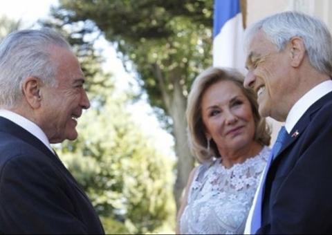 Temer comete gafe desejando final da Copa entre Brasil e Chile 