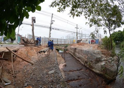 Prefeitura inicia nova fase de obra na ponte da avenida Brasil
