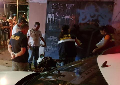Mototaxista é executado com cinco tiros por motoqueiros armados em Manaus