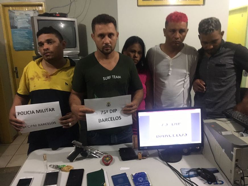 Grupo é preso enquanto se preparava para assaltar barco no Amazonas