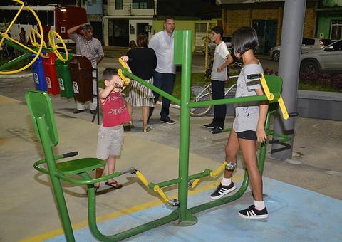 Conjunto Francisca Mendes recebe a 54ª academia ao ar livre de Manaus