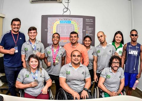 Recorde: Paratletas amazonenses conquistam quatro medalhas em competição nacional