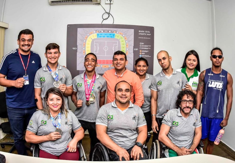 Recorde: Paratletas amazonenses conquistam quatro medalhas em competição nacional