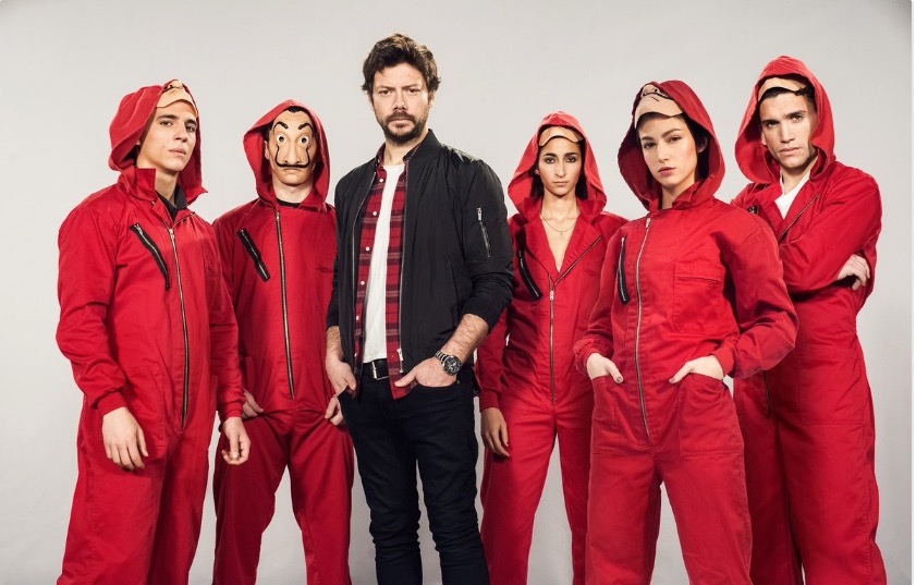 Detalhe em foto da nova temporada de La Casa de Papel intriga internautas  