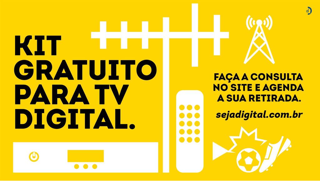 Prepare a sua TV para o sinal digital