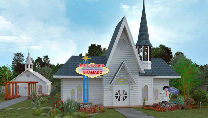 Cidade brasileira estreia atração para se casar como em Las Vegas 