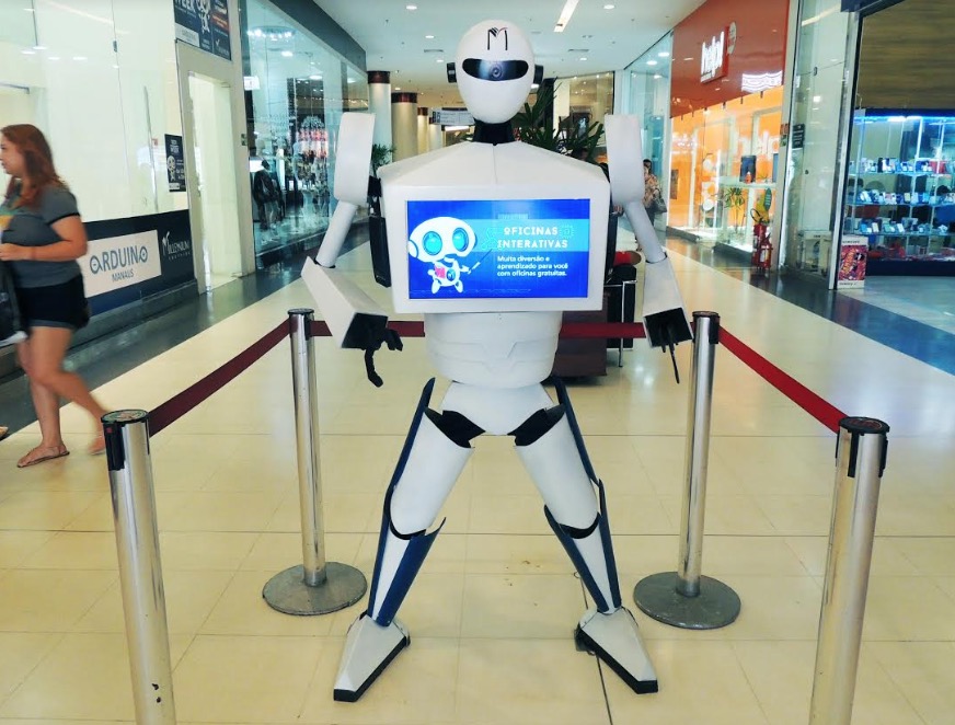  Competição de robôs em shopping de Manaus encerra neste domingo