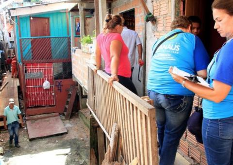 Bairros recebem ações de prevenção para áreas atingidas pela cheia em Manaus