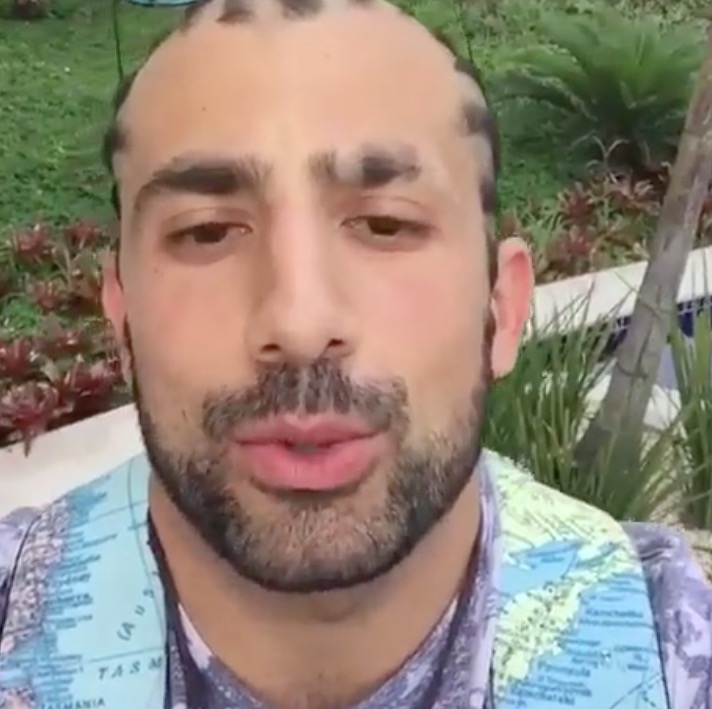 Multidão 'invade' aeroporto para receber Kaysar em Curitiba