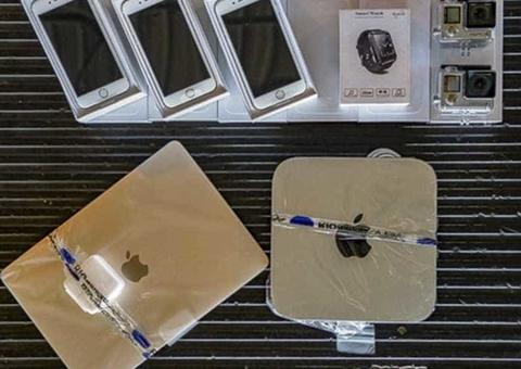 Receita Federal faz leilão online de iPhones e MacBooks para todo Brasil