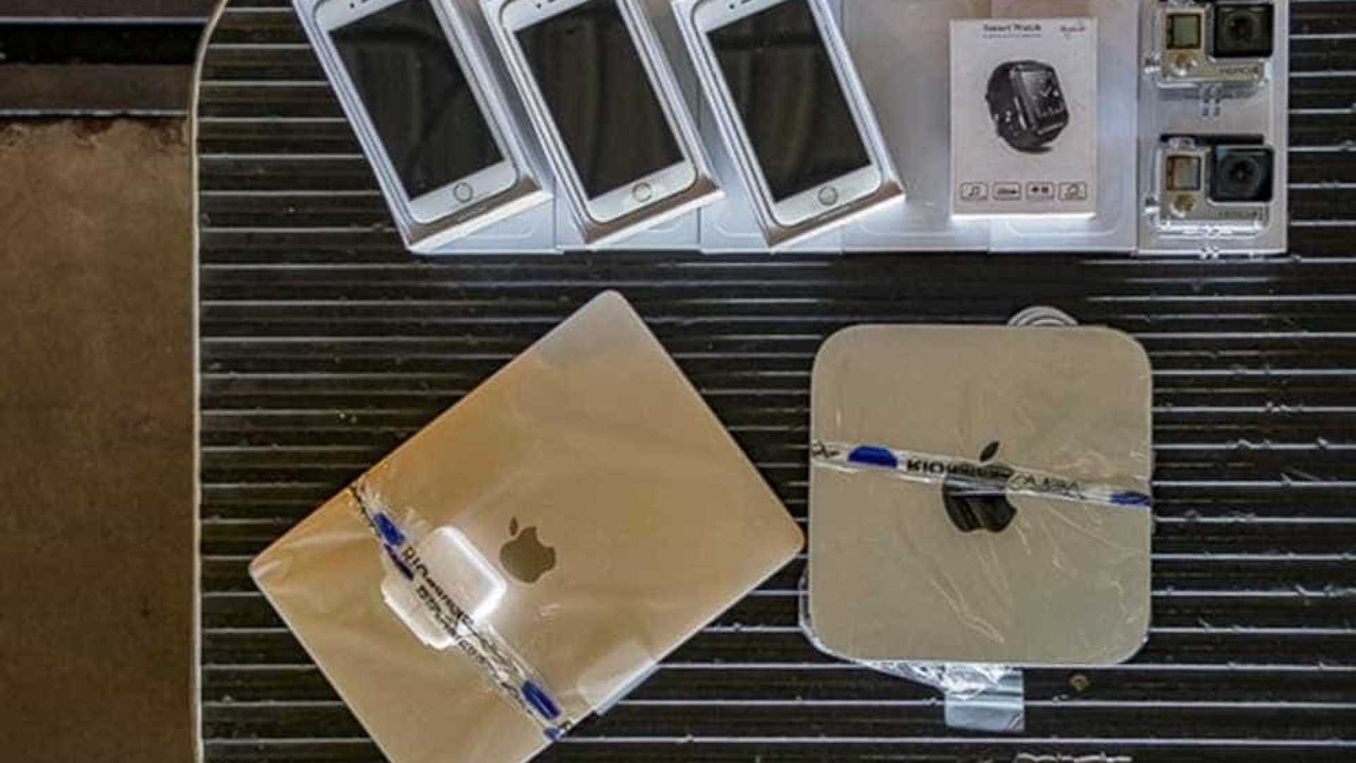 Receita Federal faz leilão online de iPhones e MacBooks para todo Brasil