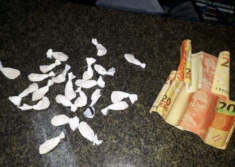 Grupo é detido em flagrante por tráfico de drogas em avenida de Manaus