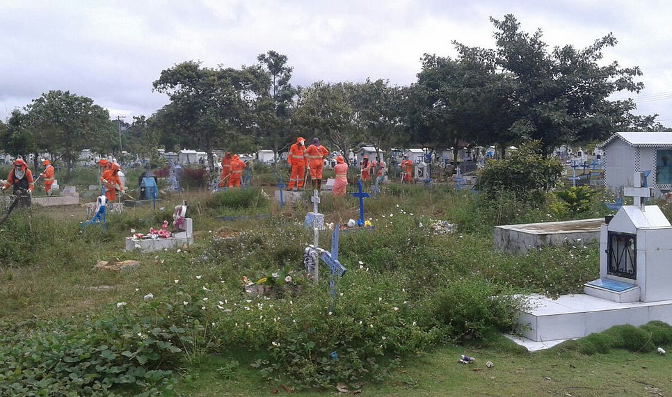 Cemitérios são preparados para receber 60 mil pessoas no Dia das Mães
