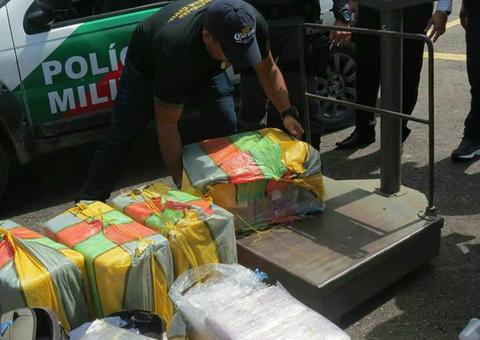 Polícia intercepta avião com mais de 400 quilos de drogas no Amazonas
