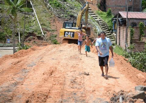 Urbanização de vias na comunidade José Bonifácio são iniciadas em Manaus