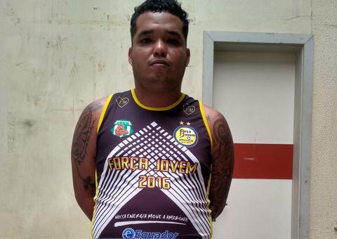 Suspeito de participar de dois assassinatos no mesmo bairro é preso Manaus