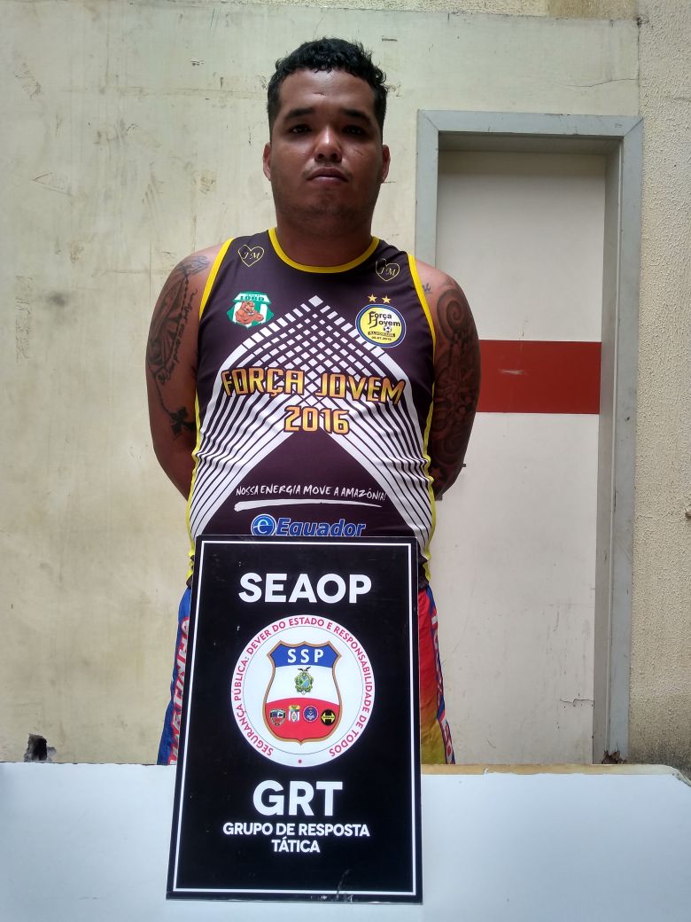 Suspeito de participar de dois assassinatos no mesmo bairro é preso Manaus
