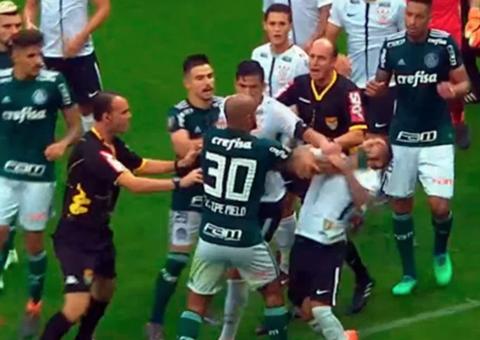 Briga em final tira Felipe Melo de 5 jogos no Paulistão; Clayson perderá quatro