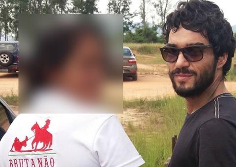 Caio Blat causa revolta ao postar foto com mulher: ‘Bruta não mal domada”