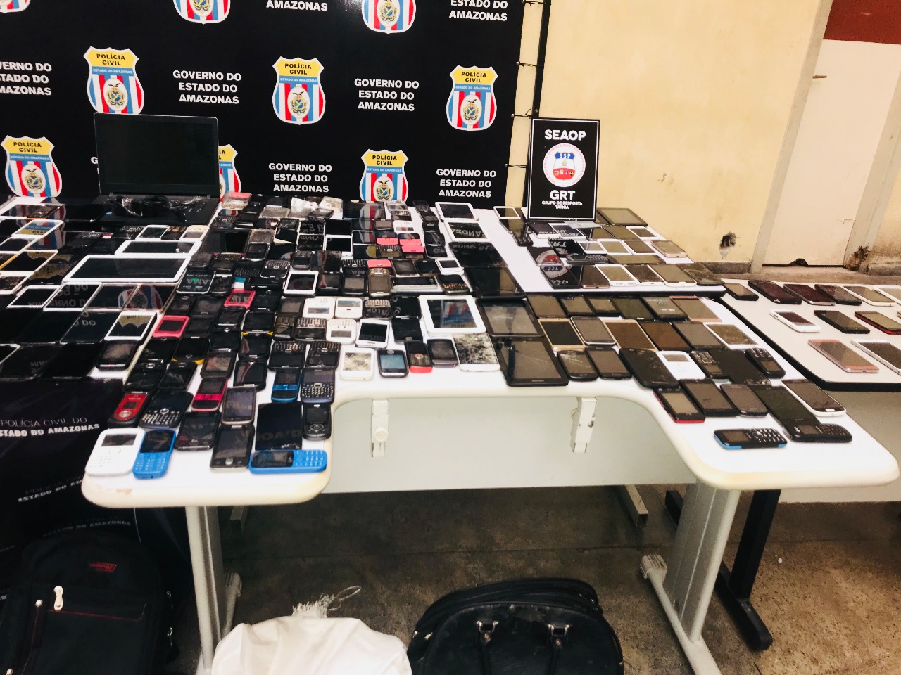  Devolução de celulares recuperados em operação na zona leste inicia no dia 2