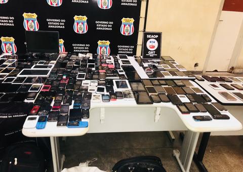  Devolução de celulares recuperados em operação na zona leste inicia no dia 2