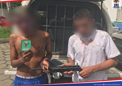 Polícia prende dupla acusada de arrastões minutos após denúncia de populares