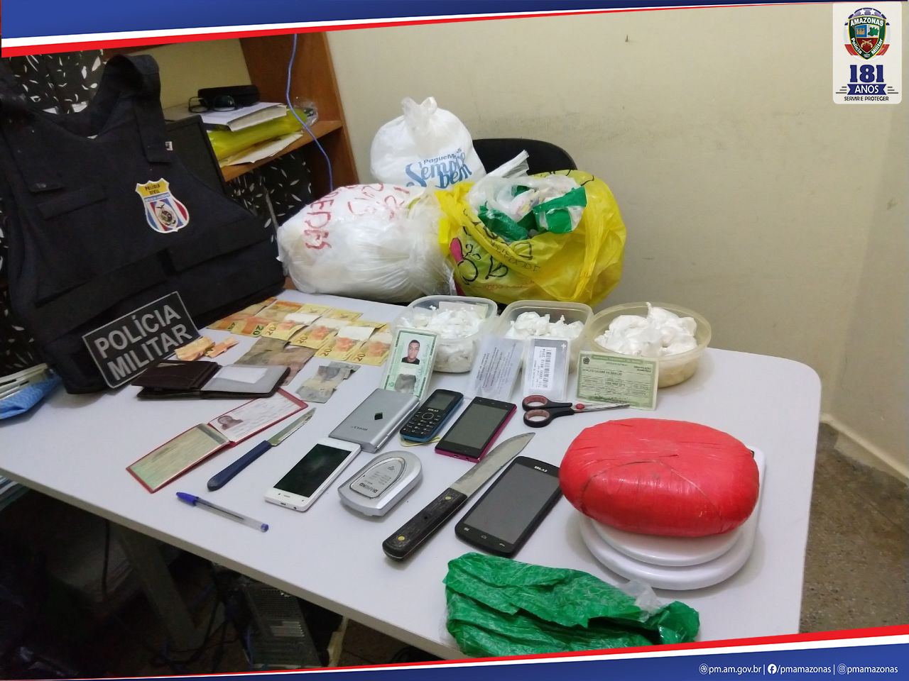 Peruano é preso suspeito de ‘alimentar’ bocas de fumo no Amazonas