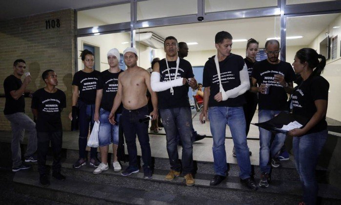 Tumulto entre guardas municipais e grupo evangélico deixa mais de 10 feridos 