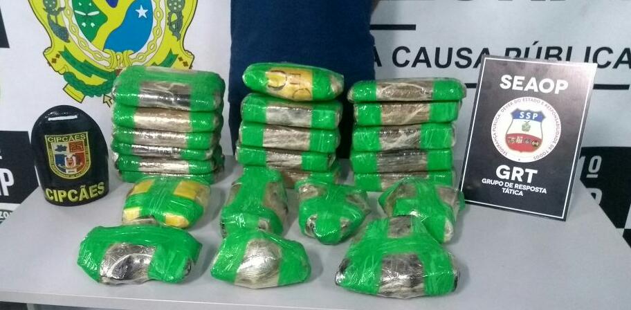 Homem é preso com 25 quilos de drogas no porto de Manaus