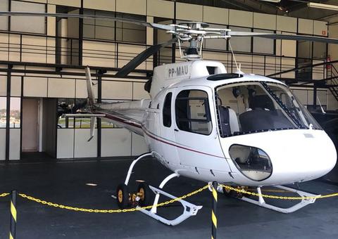 Polícia apreende helicóptero de facção criminosa e prende pilotos suspeitos 