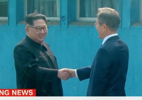 Encontro histórico entre líderes das Coreias sacode tabuleiro geopolítico