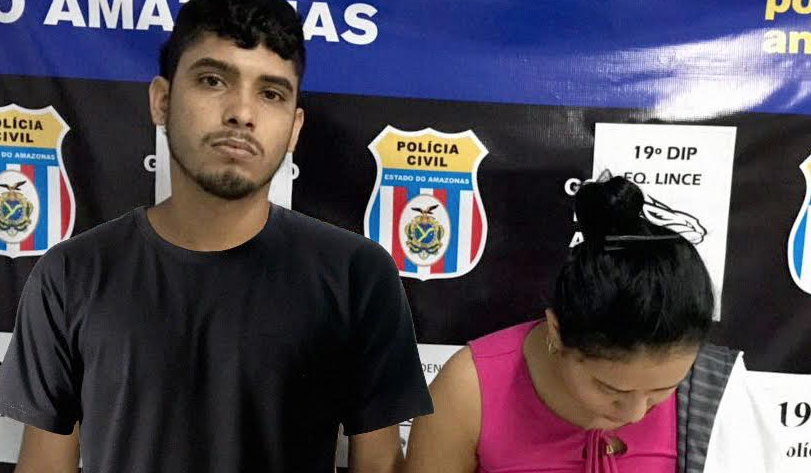 Casal é preso em flagrante com drogas, armas e máscara de fantasia em Manaus