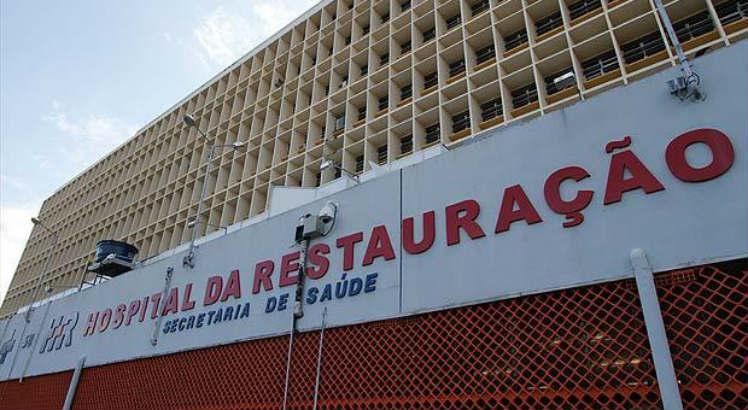 Idoso fica ferido em explosão de botijão de gás 