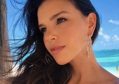 Mariana Rios se despede do Caribe e seguidores 'piram' com foto de biquíni